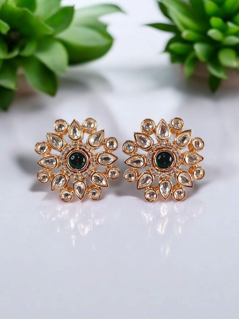 Yuvrani Green Studs